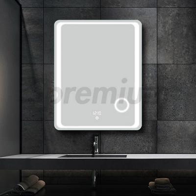 S-3604 Illuminated Magnifying Mirror Wall Mounted for Bathroom Use