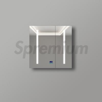 S-1600 Frameless Illuminated Mirror Cabinet with Mirror Defogger and Bluetooth